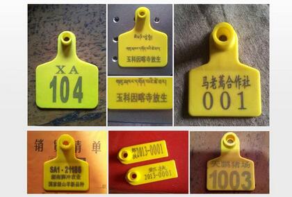 杏盛激光打标机在畜牧业的应用