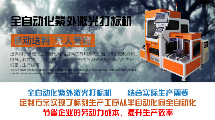 全自动化紫外杏盛激光打标机介绍