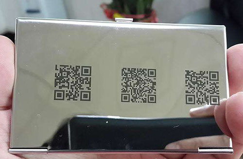紫外杏盛激光打标机玻璃